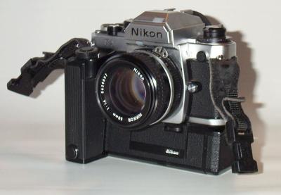 Nikon FA with MD15 and Nikkor 1.4/50mm