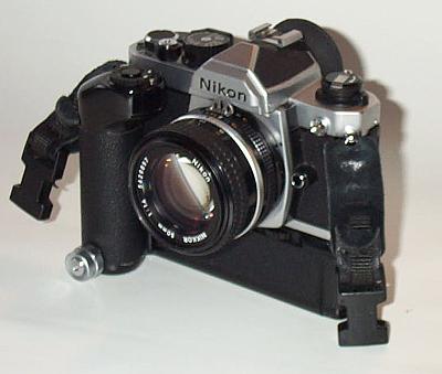 Nikon FM2n with MD12 and Nikkor 1.4/50mm